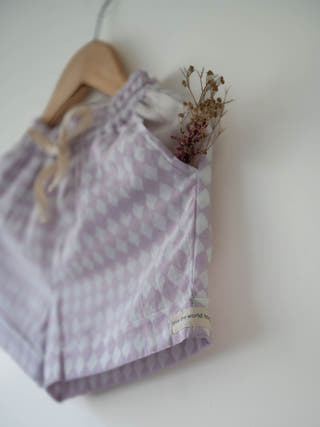 Shared Secrets Co-Ord In Lilac Rhombus