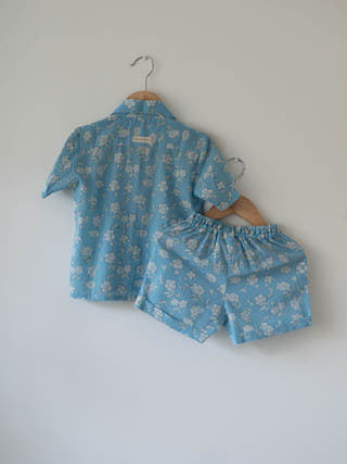 Boogie Co-Ord Set In Powder Blue