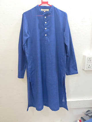 Nikhil Hands Spun Hand Woven Men's Kurta