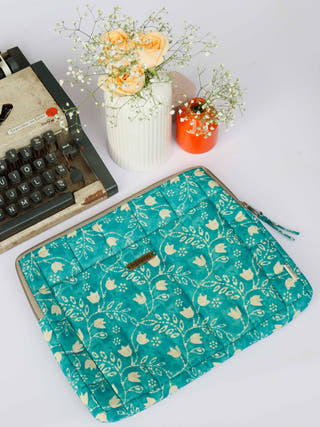 Cotton Laptop Sleeve
