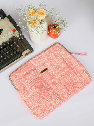 Cotton Laptop Sleeve