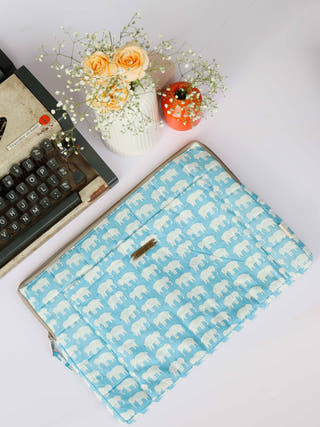 Cotton Laptop Sleeve