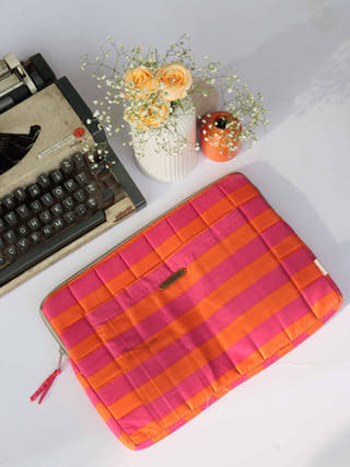 Cotton Laptop Sleeve