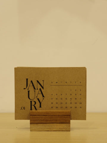 Desk Calendar 2026