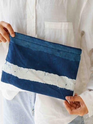 Sustainable Cotton Large Pouch