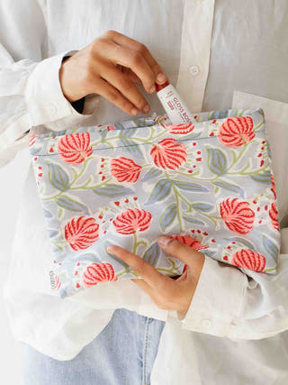 Sustainable Cotton Large Pouch