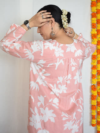 Pink Floral Co-Ord Set