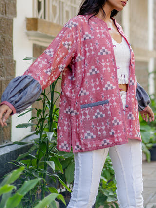 Juliet Jacket Coral KRUSHNACHUDA