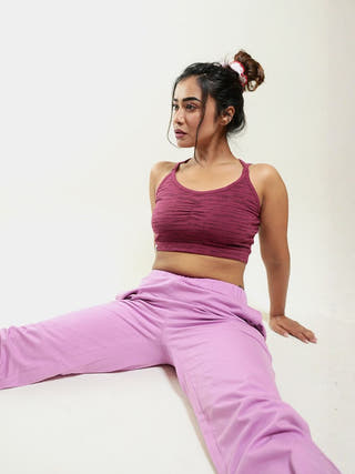 Piled Lines Organic Cotton Lounge Set