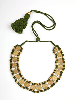 Dokra Handcrafted Thread Choker