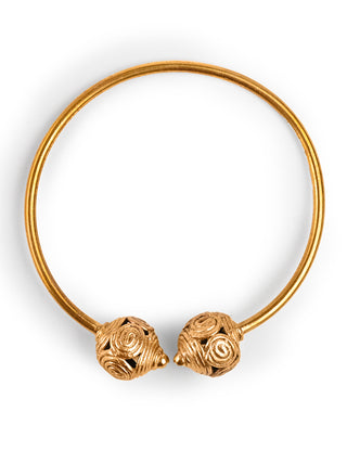 Flexi Glam Brass Bracelet Gold Miharu