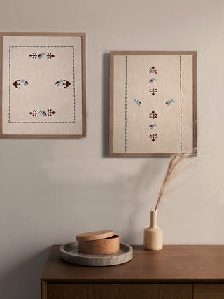 Hargila Wall Art - Unframed Deco Talk