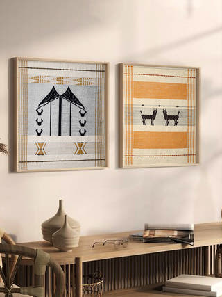 Mithun Wall Art - Unframed Deco Talk