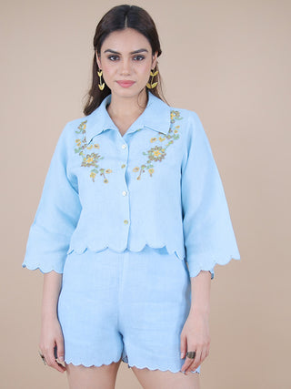 Le Ciel embroidered coord Headstrong By Hema Sharma