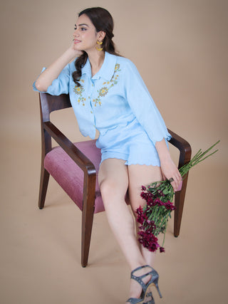 Le Ciel embroidered coord Headstrong By Hema Sharma