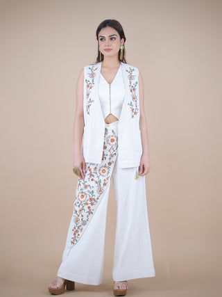 Marrakesh embroidered denim pants Headstrong By Hema Sharma