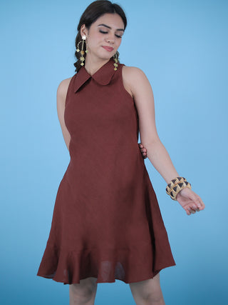 Fez linen city dress Headstrong By Hema Sharma