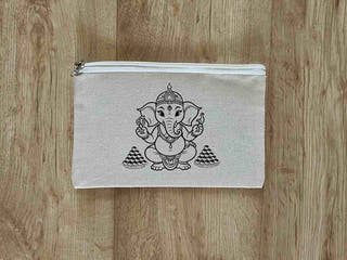 DIY Colouring Lord Ganesha Pouch Little Canvas