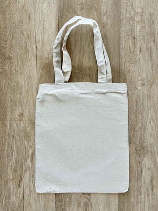 DIY Colouring Love my baby Tote Bag Little Canvas