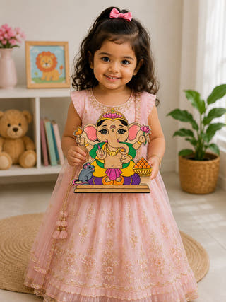 DIY Colouring Wooden Ganesha Activity Kit