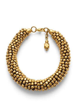 Arohi Dokra Bead Cuff