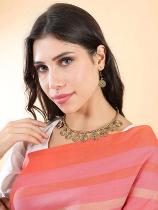 Spiral Dokra Necklace