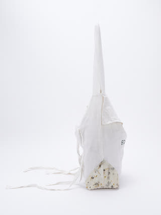 Linen Yoga Mat Bag Off White ECOKARI