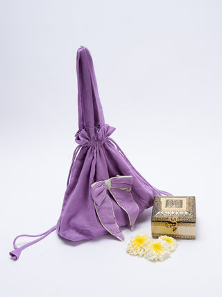 Festive Stapels Gift Bag Purple ECOKARI