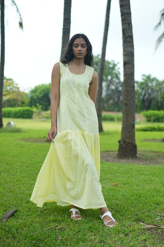 Aveiro Drop Waist Dress