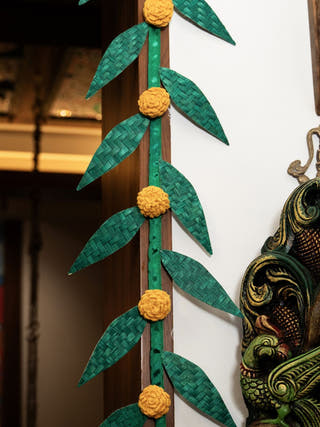 Shubh Handcrafted Bamboo Hanging - Set of 2
