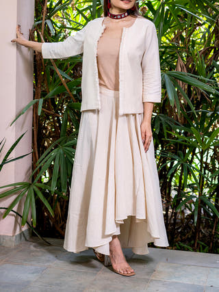 Kora Asymmetrical Skirt MORALFIBRE