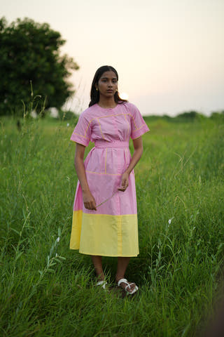 Lae Two Tone Dress