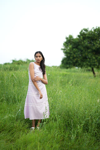 Zermatt Striped Dress