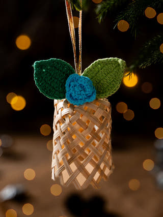 Winter Bloom Hanging | Set of 5