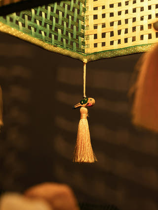 Rangeela Handcrafted Foldable Bamboo Lantern