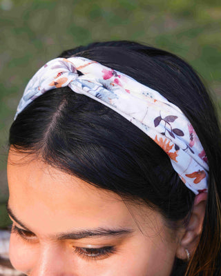 Floral Twisted Knot Headband Ecokari