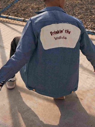 The Wild Energy Shacket Blue Tyas