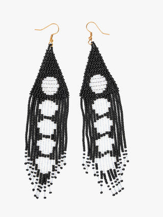 Celestial Beadwork Earring Pusha Bead Work