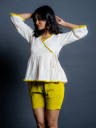 Astra Handwoven Kala Cotton Top