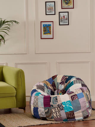 Printed Sunset Beanbag Cover