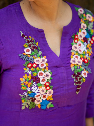 Beguni Dress Kakoli's Embroidery