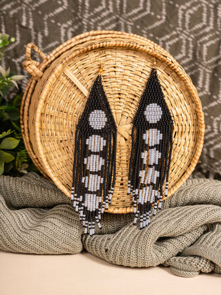 Celestial Beadwork Earring Pusha Bead Work