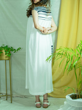 Makue Dress Navy Phuhar's