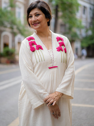 Dandelion Dress Kakoli's Embroidery