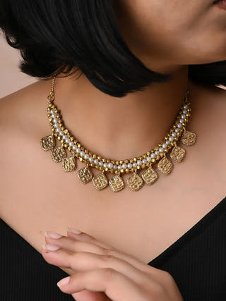 Dokra Charm Collar Legacy Necklace