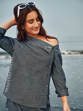 The Denim On Point Shirt