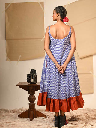 Spaghetti Cowl Dress Prathaa