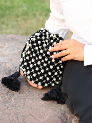 Geoglow Beaded Potli Bag