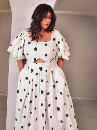 Dottie Cut Out Dress WhySoBlue Black