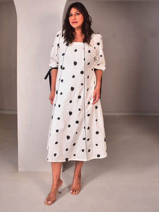 Dottie Long Dress WhySoBlue Black